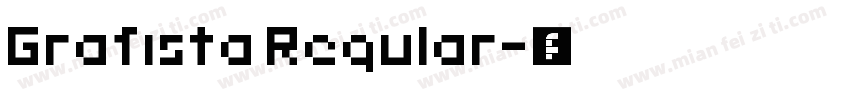 Grafista Regular字体转换